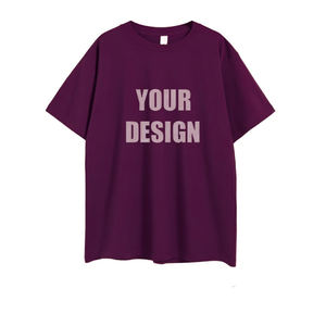 T-shirt pour homme surdimensionné en coton 100% de haute qualité en gros avec épaules tombantes, design d'impression décontracté personnalisé - Product Image 5