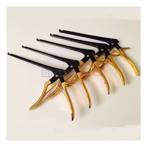 PROMOTION : Lot de 10 Rongeurs Kerrison manuels en acier inoxydable allemand, 7 pouces, 1mm-5mm, Instruments chirurgicaux neurochirurgicaux et de chirurgie de la colonne vertébrale, 45 mm de portée, CE - Product Image 1