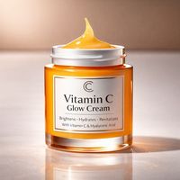 Échantillon gratuit de crème et lotion pour le visage anti-âge, éclaircissante et correctrice de la pigmentation, avec revitalisant pour la peau, emballage en flacon et boîte