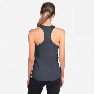 Camiseta sin mangas de algodón Premium estirable para mujer - Product Image 2