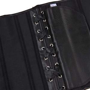 Corset pour femmes Brocart sur le buste Corset à lacets - Product Image 6