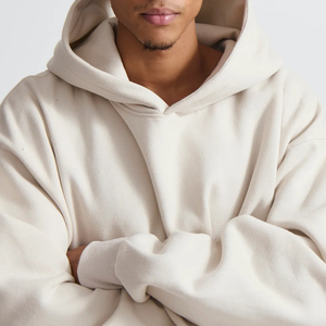 Sudaderas con capucha de gran tamaño para hombre de nuevo estilo para ropa de calle, sudaderas con capucha de gran tamaño para hombre lisas de peso pesado de alta calidad en MOQ bajo - Product Image 2