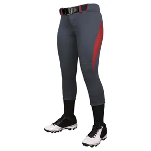Pantalon de softball haute performance respirant grande taille séchage rapide léger avec taille élastique antibactérien anti-UV - Product Image 6