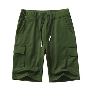 Pantalones cortos de corte clásico para hombre, Bermudas masculinas de secado rápido, ligeras, con bolsillos, informales, frontales planos, de alta calidad - Product Image 3