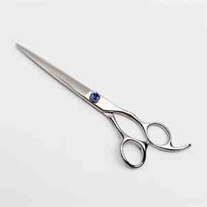 Tijeras de Peluquería Canina y para Mascotas de Acero Inoxidable con Logotipo Personalizado, Hoja Recta, Portátiles y Multifuncionales - Product Image 2