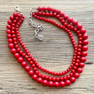 Diseño único antiguo diario moda mujer resina collar superventas resina cuentas collar colorido cuentas - Product Image 2