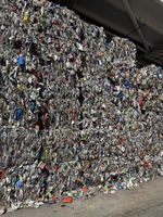PP - POLYPROPYLENE, DUR - MÉLANGE RIGIDE (environ 95% PP - Environ. 5% d'autres plastiques (PE, PS, PVC, etc.) BALLES DE DÉCHETS - DÉCHETS