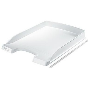 Leitz Plus Bac à lettres plat DIN A4 en polystyrène blanc - Product Image 1
