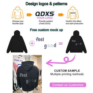 Sudadera con capucha de invierno de ajuste Regular ecológica transpirable de secado rápido de algodón 100% de alta calidad para hombres - Product Image 4