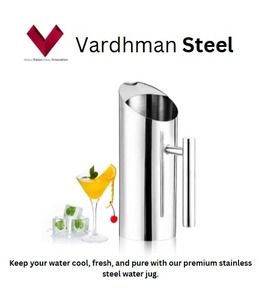 Jarra de Agua de Acero Inoxidable en Oferta, Jarra para Bebidas de Acero, Jarra para Servir Bebidas de Acero Inoxidable, Jarra para Servir de Acero - Product Image 2