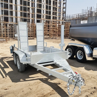 Remorque Utilitaire 750 kg 8x5 pour Mini-Pelle et Équipement – Fabrication Usine