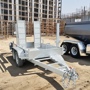 Remorque Utilitaire 750 kg 8x5 pour Mini-Pelle et Équipement – Fabrication Usine - Product Image 5