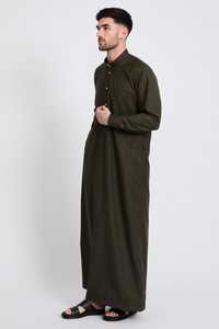 Men's Stylish Moroccan <b>Kaftan</b> Abaya Comfortable Embroidered Thobe Latest Collection Hot Selling Saudi Arabia Modest <b>Plus</b> <b>Size</b> - Product Image 2