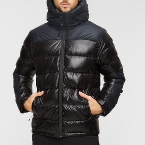 Veste bouffante sur mesure grande taille support brise-vent à bulles tissu polyester lourd vêtements à la mode fermetures à glissière personnalisées - Product Image 3
