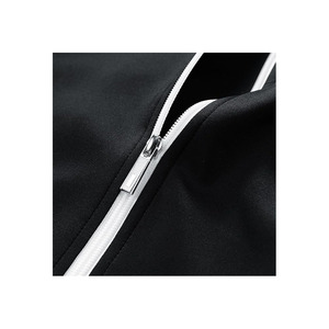 Traje térmico de dos piezas para correr de nailon y poliéster para hombre, chaqueta cortavientos de chándal de algodón 100%, conjuntos de chándal de invierno - Product Image 5