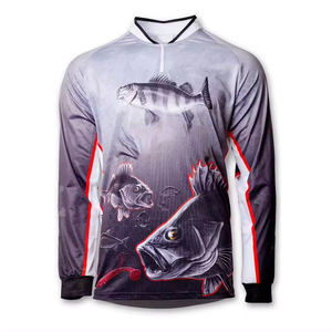 ชุดเล่นกีฬาสำหรับตกปลาเสื้อเจอร์ซีย์ระบายอากาศได้ดี - Product Image 6