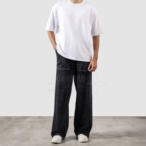 Latest Style <b>Lightweight</b> Casual <b>Men's</b> <b>Cargo</b> <b>Trousers</b> 100% Cotton Breathable Eco-Friendly Plus Size Plain Dyed OEM Customizable - Product Image 4