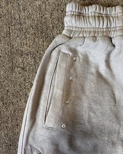 Conjunto Deportivo Personalizado de Fabricante, Sudadera con Capucha Estilo Urbano para Hombre, Talla Grande, Lavada, Desgastada, con Pedrería, Decolorada al Sol, Lavada al Ácido, con Cremallera - Product Image 5