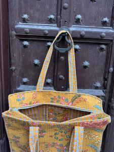 กระเป๋าผ้าฝ้ายสไตล์โบโฮวินเทจสไตล์ชนเผ่าวินเทจสีทึบแบบพกพาเปิดปิดแบบบุสองชั้นสำหรับฤดูร้อนฤดูใบไม้ร่วงฤดูหนาว - Product Image 3