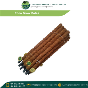 Highly in Demand Hot Selling 100% Natural Coir <b>Wrapped</b> in PP Coco Grow <b>Poles</b> for Supporting Plants at Lowest Price - Product Image 3