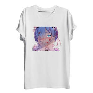 Camiseta de Anime 100% Algodón, Life in Another World, Tela Jersey con Decoración de Logotipo con Impresión Digital - Product Image 2