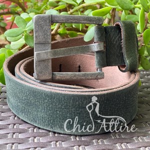 เข็มขัดหนังแท้สำหรับผู้ชายเข็มขัดผู้ชายหนังแท้แบบคลาสสิกเข็มขัดหนังแท้ทำด้วยมือมีสไตล์ใหม่ - Product Image 1