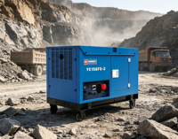 Générateur diesel silencieux 20 kVA, 15 kW, démarrage électrique, bicylindre en V, groupe électrogène AVR, réservoir 26 L, 230 V, 400 V, 1326 cm³, 200 A CC