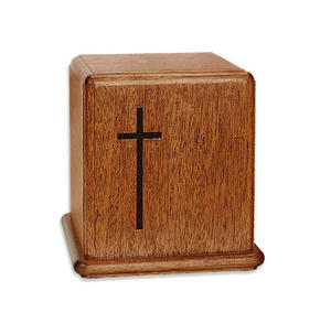 Urnes de crémation en bois faites à la main de style américain de vente chaude urnes décoratives funéraires modernes pour hommes femmes à bas prix - Product Image 2