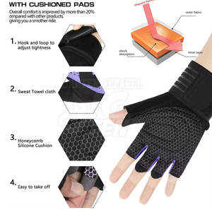 Gants de musculation respirants pour l'entraînement en salle de sport, la musculation et la performance sportive - Product Image 6