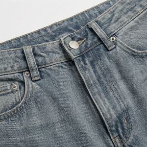 Pantalones Vaqueros Rotos de Moda al por Mayor, Pantalones de Mezclilla para Mujer con Bolsillos Laterales, Pantalones Cargo de Moda Urbana para Mujer - Product Image 4