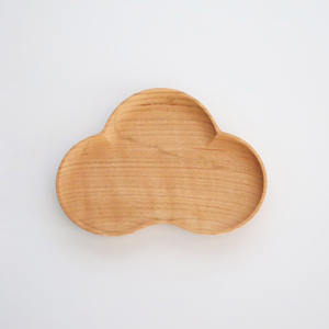 Assiette grande taille assiettes en bois en forme de nuage pour affichage de fruits et légumes plats en bois naturel fabriqués au Vietnam - Product Image 5