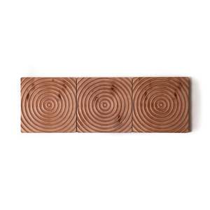 Art mural moderne en bois Décor élégant en bois sculpté Panneau mural en bois fait à la main Tenture murale pour la décoration de la maison - Product Image 2