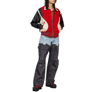 OEM conception personnalisée nouveauté veste en cuir veste en cuir PU de moto de qualité supérieure - Product Image 3