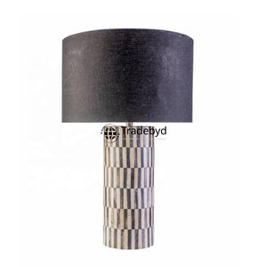 Elegante Lámpara de Mesa LED E26 AC Regulable, Hecha a Mano con Incrustaciones de Hueso, de Lujo, para Bebés y Niños, Tradebyd - Product Image 4