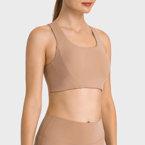 Sujetador Deportivo Transpirable de Forro Polar con un Solo Tirante para Mujer, para Entrenamiento, Yoga, Gimnasio, Deporte, Fitness - Product Image 5