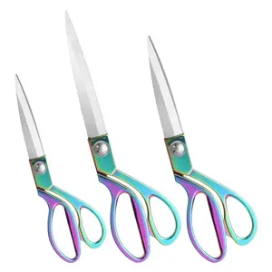 Ciseaux de couture professionnels ciseaux de tailleur en acier inoxydable 8/9/10 pouces coupe-tissu bricolage outils et accessoires de couture - Product Image 4