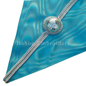 Collar de Oficiales de la Francmasonería con Cadena de Joyas Metálicas Alrededor y Bola Plateada en la Parte Delantera - Product Image 2