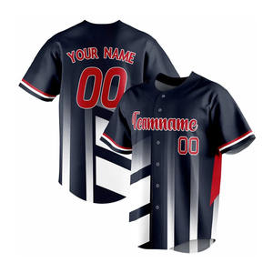 Venta al por mayor, camisetas de softball personalizadas, ropa de equipo personalizada, camisetas de béisbol, camisetas de béisbol completamente sublimadas - Product Image 3