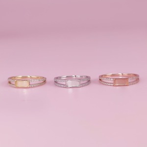 925แท้เงินสเตอร์ลิงแหวนพันธบัตรศักดิ์สิทธิ์การตั้งค่า925แข็งเงินของที่ระลึกเต้านมขี้เถ้านมเครื่องประดับผมเรซินปรับแต่งได้ - Product Image 5