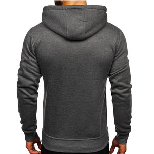 Sweat à capuche écologique 100% coton pour homme avec poche Pull d'hiver respirant à séchage rapide Meilleure vente - Product Image 6
