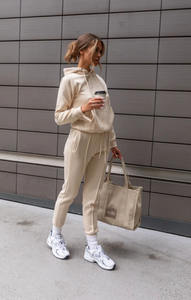 สินค้ามาใหม่ เสื้อผ้าฤดูหนาวคุณภาพพรีเมียม ชุดวอร์มสวมใส่สบาย แบบยูนิเซ็กซ์ รับสกรีนโลโก้ ผ้าฟลีซคอตตอน 100% ผลิตภัณฑ์ Huzaifa - Product Image 4