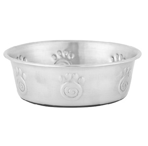 Stylish & Durable Double Bowl <b>Dog</b> Feeder Metal Round <b>Food</b> Bowls with Iron Stand Wholesale Nonslip Pet Bowls for <b>Food</b> & Drink - Product Image 2