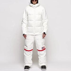 Traje de Esquí de Invierno de Una Pieza Impermeable de Alta Calidad Personalizado para Adultos, Resistente al Viento y para Snowboard Masculino - Product Image 2
