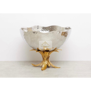 Bol de présentation de chocolat au design antique de couleur dorée Plats et assiettes Idéal pour toutes les occasions et ustensiles de cuisine Bol de service de table - Product Image 4