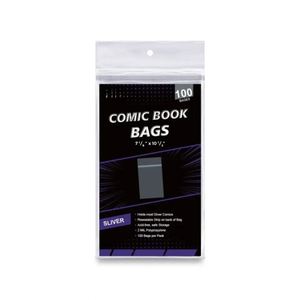 Sacs de rangement pour magazines et bandes dessinées grand format de haute qualité FX, avec fermeture à clip, dos en mylar argenté, pochette de protection - Product Image 6
