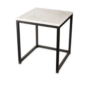 Modern Marble Top Metal Frame Coffee <b>Table</b> with Top Grade Quality Customizable Sizes for Living Room Wholesale Price From India - Product Image 3