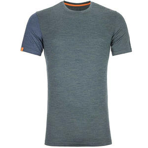 T-shirt à col rond de coupe régulière 100% coton pour hommes T-shirt grande taille pour hommes de haute qualité T-shirt uni unisexe de qualité supérieure - Product Image 2
