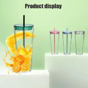 Logo personnalisé Shaker de protéines de fitness 12oz 16oz 22oz Bouchon à vis Bouteilles en plastique PP Gobelets à eau pour le fitness, les voyages et l'extérieur - Product Image 5