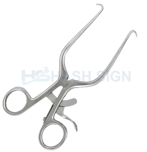 7 \ "Puntos afilados 6,75 \" Puntas afiladas Retractor Gelpi profundo Instrumento veterinario con retractor de bloqueo de agarre para uso quirúrgico - Product Image 1