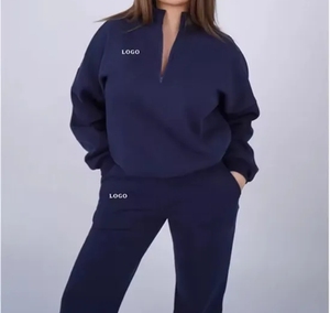 Ropa Deportiva de Moda para Mujer, Traje de Felpa de Punto, Ropa de Punto, Ropa Deportiva, Prenda Deportiva - Product Image 2